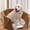 Coffee, variant on perfeclan Indoor Dog Potty Tray, Dogs Potty Pad, Open Top Entry Dog Litter Pan, Comfortable Mesh Training Toilet Potty s Toilet Beige