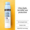 thumbnail image 3 of Protector solar en aerosol Neutrogena Ultra Sheer SPF 70 150 ml (x3), 3 of 9
