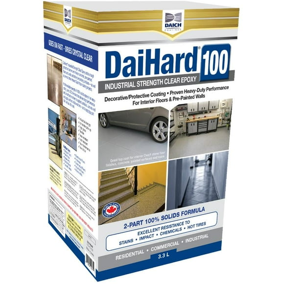 DaiHard Industrial Strength Epoxy - Clear, 3.3 L
