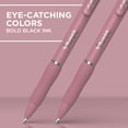 thumbnail image 5 of Sharpie S-Gel Pens, Medium Point, Bold Blush, Black Ink, 4 Count, 5 of 7