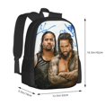 thumbnail image 2 of Jey Uso Backpack, Large Capacity Laptop Backpack, Lightweight Multifunction Backpack, 16.5x12.5x5.5 Inch, 2 of 9