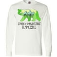 thumbnail image 3 of Inktastic Smoky Mountains, Tennessee- Mountains and Bear Shape Long Sleeve T-Shirt, 3 of 5