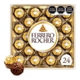 thumbnail image 1 of Chocolates Ferrero galleta cubierta con trocitos de avellanas y relleno cremoso 24 pzas de 12.5 g c/u, 1 of 5