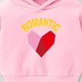 thumbnail image 7 of KPOPLK Toddler Baby Fleece Loose Hoodie Fall Winter Kids Sweatshirt Long Sleeve Cute Print Drop Shoulder Pullovers Top Clothes Pink Size 3-4 Years, 7 of 7