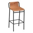 thumbnail image 1 of Meridian Furniture Tabouret de Comptoir Cognac, 1 of 12
