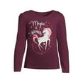 thumbnail image 5 of 365 Kids from Garanimals Girls Graphic Tee with Long Sleeves, Sizes 4-10, 5 of 5