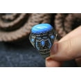 thumbnail image 5 of Roarsilver Turquoise Elegance: 925 Sterling Silver Ring featuring a Natural Gemstone | 14, 5 of 5