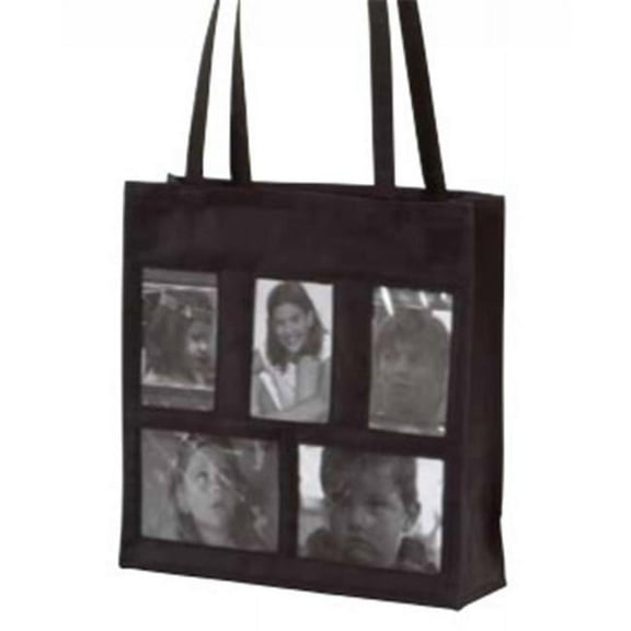 5-Pocket Photo Tote - Black Pack of 2