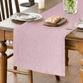 thumbnail image 1 of Mode Light Brown Table Runner, Seasonal Fall Washable Kitchen Dining Table Decoration for Home Party Decor 13x72 Inch, 1 of 15