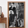 thumbnail image 1 of Cortina para puerta de Matthew Gray Gubler, cortina opaca con estampado de patrón para ventana, cortina divisoria de ambientes, tapiz para decoración del hogar, 34" de ancho x 56" de largo, 1 of 7