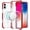 Red, variant on iPhone 16 6.1” Tough Acrylic Case - Red