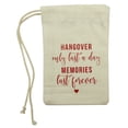 thumbnail image 6 of Darling Souvenir Hangover Recovery Kit Wedding Party Favor Bags Hangover Only Last a Day, Memories Last Forever First Aid Kit Bag 4 x 6 Inch, 10 Pcs, 6 of 6