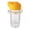 Yellow, variant on Lemon Squeezer, Screw-Top Lemon Squeezer,Manual Citrus Juicer with Lid & Filter,Silicone Juicing Device,1.77x3.23x1.65 inch Portable Juice Extractor for Cocktails,Drinks,Cooking & BBQ (Orange)