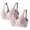 Purple, variant on Hurxie 2 PC Women's Seamless Wireless Push Up Bras with Support and Lift No Underwire Full Coverage Sport Everyday Bra Beige ,XXL
