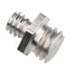 thumbnail image 2 of 2 Piezas de Hierro 1/4 " a 3/8" Adaptador de Tornillo Tornillo Convertidor, 2 of 4