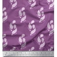 thumbnail image 1 of Soimoi Japan Crepe Satin Fabric Paisley Block Decor Fabric Printed Yard 42 Inch Wide, 1 of 1
