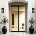 thumbnail image 6 of Maxxima Outdoor Wall Sconce, Black Rectangular Fixture w/ Clear Glass Cylinder, Dusk to Dawn Sensor, E26 Socket, Bulbs Not Included, 6 of 13