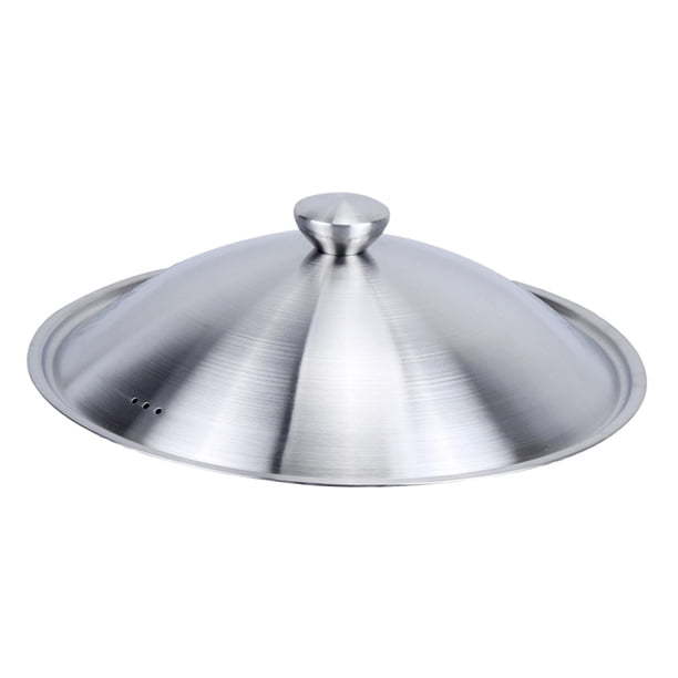 Tapa de sartén de acero inoxidable Sunnimix cubierta de sartén utensilios de cocina