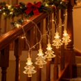 thumbnail image 4 of Pvc String Lights Christmas Tree LED String Lights 236.22" Yellow Plug In Indoor Outdoor Holiday Decor 1Pcs JASKFLY, 4 of 8