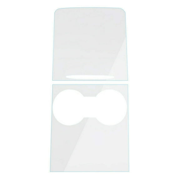 Tesla Model 3, Y Center Console Vinyl Wrap, Clear Transparent, 2021-2024