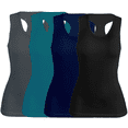 thumbnail image 1 of SET DE 4 BLUSAS UNITALLA CAMISETA PARA DAMA SURTIDO EN COLOR SIN MANGAS, 1 of 5