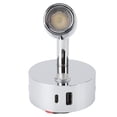 thumbnail image 1 of RV Reading Light 3 Color Temperature Dimmable USB Port Touch Switch for RV Bedrooms, Car Headboards, Boats, 1 of 7