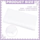 thumbnail image 2 of Tela satinada brillante de 5,4 yardas por yarda, tela de poliéster de 60 pulgadas, material de costura para manteles, vestidos de boda, fiestas, fondos, manualidades DIY, color blanco, 2 of 9