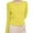 A-Yellow10, variant on XIAOCHA Women Cardigan Sweaters Button Open Front Round Neck Knitted Sweater Slim Fit Long Sleeve Solid Color Outwear Coat