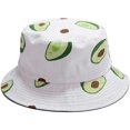 thumbnail image 1 of Bonnet de Pêcheur à Motif Banane Chapeau à Imprimé Fruit Réversible, 1 of 4