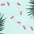 thumbnail image 4 of Northlight LED Flamingo Patio Light Set - Pink - 4' Clear Wire - 10ct, 4 of 6
