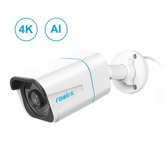 Reolink 8MP 4K Indoor/Outdoor Security Camera | PoE Camera, AI Person/Vehicle Detection, IP66 Weatherproof for iOS & Android - RLC-810A