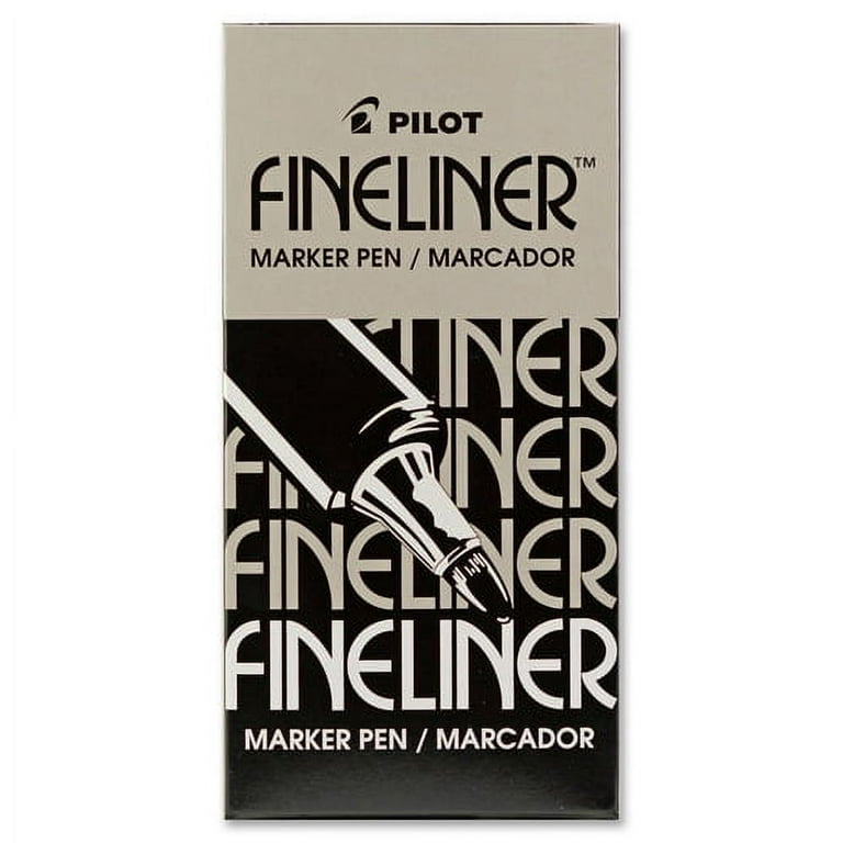 Pilot Fineliner Markers - Fine Pen Point - 0.7 mm Pen Point Size - Black - Black Barrel - Acrylic Fiber Tip - 1 Each Pilot Fineliner Markers - Fine Pen Point - 0.7 mm Pen Point Size - Black - Black Barrel - Acrylic Fiber Tip - 1 Each