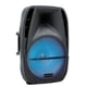 thumbnail image 1 of Bocina QFX AV-152 15 Bluetooth 3.5mm USB LED Batería Recargable Color Negro, 1 of 2