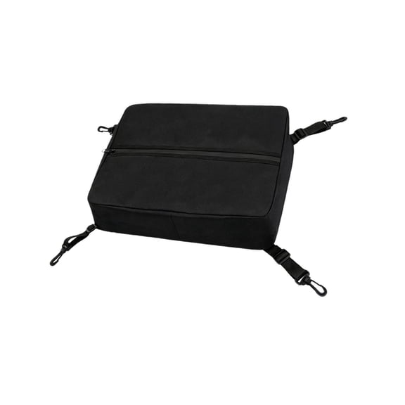 14.96" Paddle Board Deck Bag Splash Resistant SUP Storage Bag 4 Quick Clips Portable Kayak Accessories Bag for Water Sports Camping Hiking