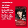 thumbnail image 6 of Revlon Colorsilk Beautiful Color Permanent Hair Dye, Dark Brown, At-Home Full Coverage Application Kit, 70 Medium Ash Blonde, 1 count, 6 of 14