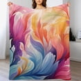 thumbnail image 3 of Nawypu Blanket Gifts Flannel Fleece Blanket (Universal 3) White, 3 of 6