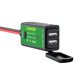 thumbnail image 2 of Kuymtek 2 * Adaptador Cargador Motocicleta SAE A USB Dual para GPS (3.1A USB Dual A), 2 of 9
