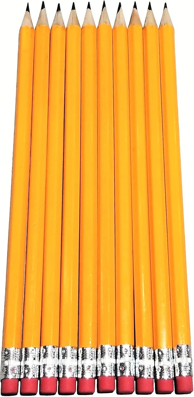 Ticonderoga Radierer Mit Keilkappe – 25 Stück, Latexfrei, Für Präzises Löschen In Schule & Büro