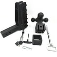 thumbnail image 6 of Garvee Adjustable Trailer Hitch w/Hook, Ball Hitch Drop Hitch Tri-Ball(1-7/8" x 2" x 2-5/16") Fits 2-Inch Receiver, 6-Inch Drop/Rise w/Anti-Theft Pin, 20,000 LBS GTW for Truck Trailer RV Camper, 6 of 6