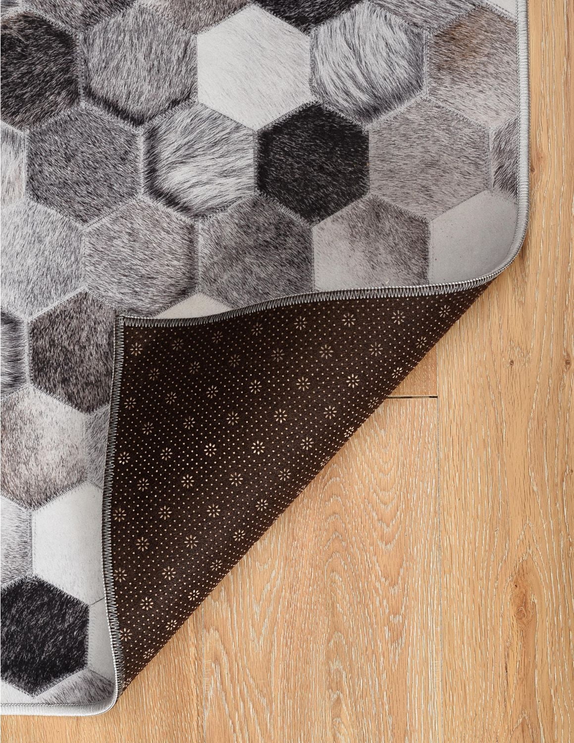 Tapis d'appoint Laredo Montez gris & ivoire de 3 pi x 5 pi