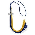 thumbnail image 5 of Endea Graduation Royal Blue/Gold/White Graduation Tassel with Silver Date Drop, 5 of 8