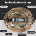 thumbnail image 3 of Cubierta de malla de casco de nylon Airsoft Paintball Sports Helmet Covers CO-17-CP Ehuebsd Para Estrenar, 3 of 6