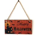 thumbnail image 3 of Decoraciones de Halloween para fiestas, suministros de fiesta de fantasma, colgantes de madera para Feliz Día de Halloween, artesanías de madera 2023, 3 of 3