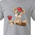 thumbnail image 4 of Inktastic Baseball Teddy Bear Youth T-Shirt, 4 of 5