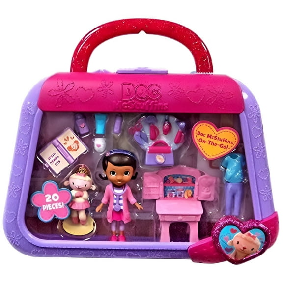 Disney Doc McStuffins On The Go Lambie Playset
