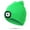 Green, variant on Kids LED Beanie Hat with Light, Gifts for Children Boys Girls Winter Soft Knitted Warm Lighted Hat USB Rechargeable 4 LED High Brightness Headlamp Cap (Black)