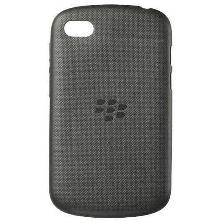 BlackBerry ACC-50724-301 Black Soft Shell Cover for Rim BlackBerry Q10- Retail Packaging -