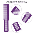 thumbnail image 3 of Peine de corte de pelo Peine de estilo profesional Estilista de cabello Peine de corte de cabello Peine de corte de cabello Adecuado para estilistas y peluqueros Adepaton CPB-DE-LYY37-6, 3 of 5
