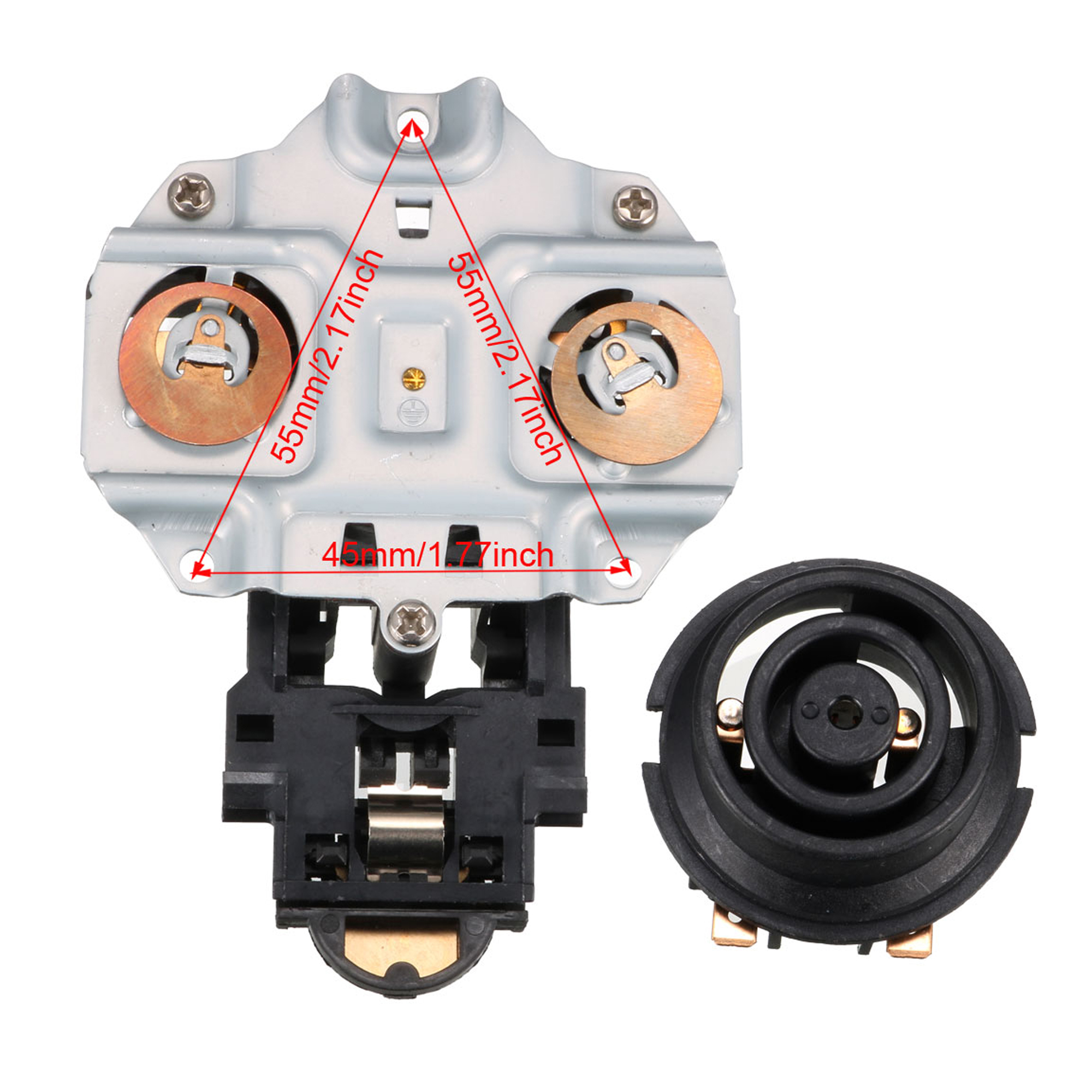 Kettle Thermostat, 125鈩?Temperature Control w Terminals Tip Top Base