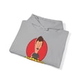 thumbnail image 2 of 90s Nostalgia Sweatshirt, 90s MTV Cartoon Hoodie, Beavis and Butthead, 2 of 5